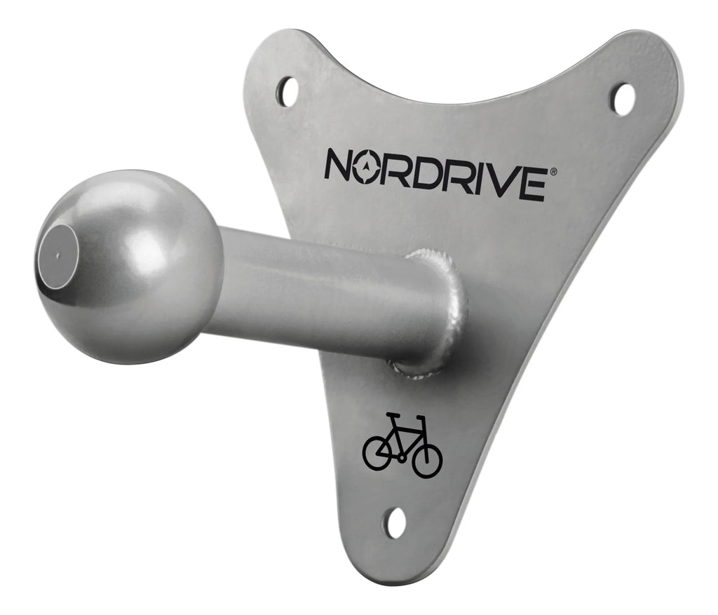 Sphere-2, supporto universale per portabiciclette posteriori a gancio traino, con fissaggio a muro