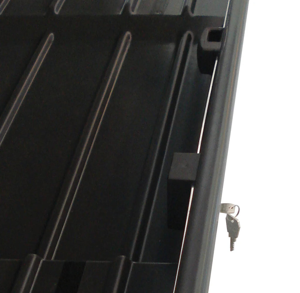 Box 330, box tetto in ABS, 330 litri - Grigio goffrato