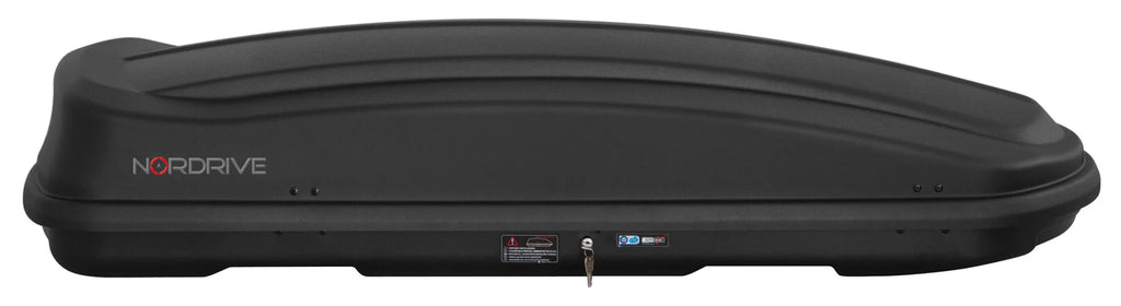 Box 430, box tetto in ABS, 430 litri - Nero goffrato