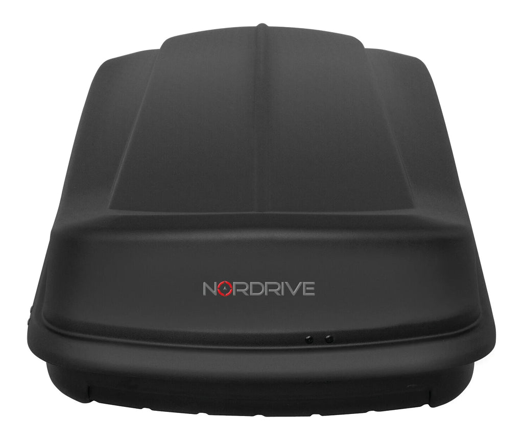 Box 430, box tetto in ABS, 430 litri - Nero goffrato