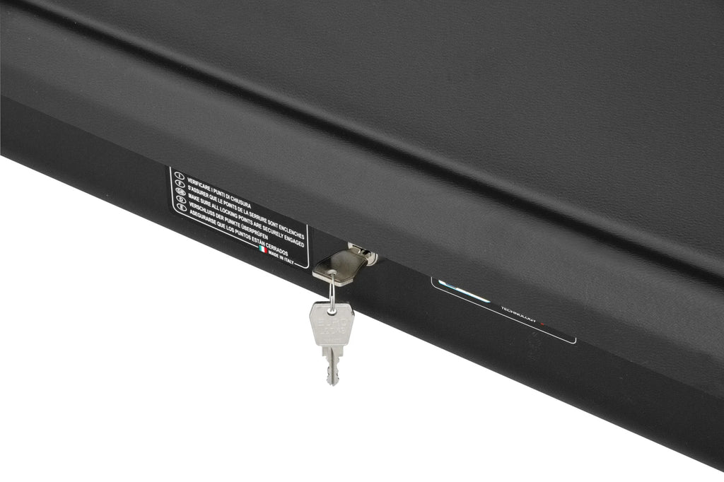 Box 430, box tetto in ABS, 430 litri - Nero goffrato