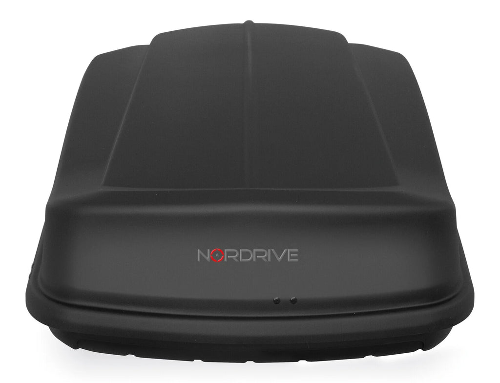 Box 530, box tetto in ABS, 530 litri - Nero goffrato