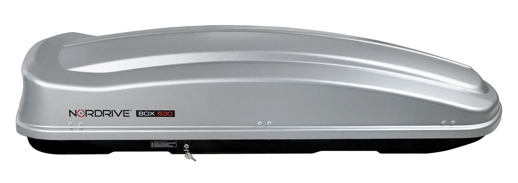 Box 530, box tetto in ABS, 530 litri - Grigio goffrato