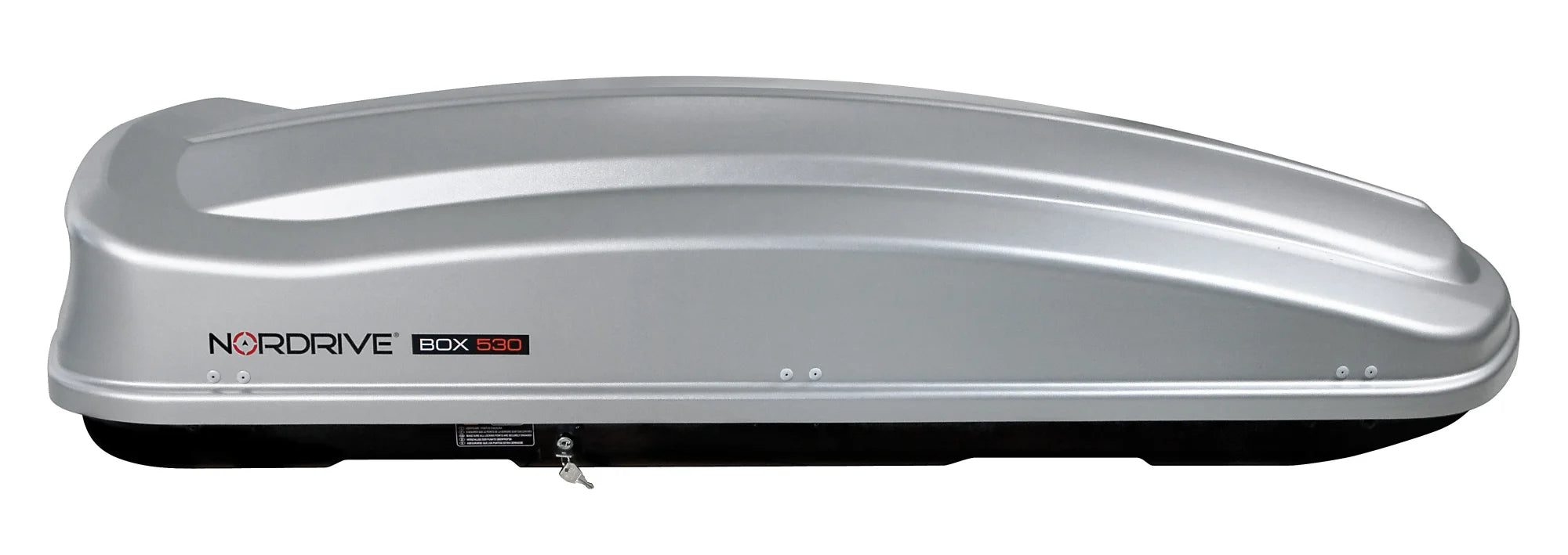 Box 530, box tetto in ABS, 530 litri - Grigio goffrato