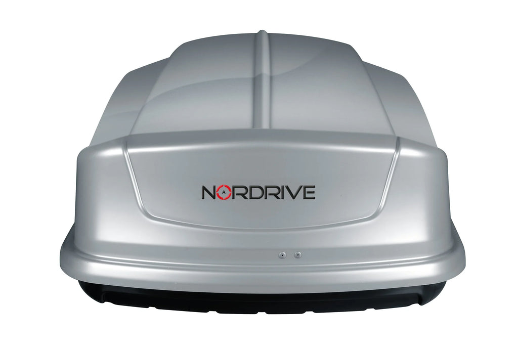 Box 630, box tetto in ABS, 630 litri - Argento lucido