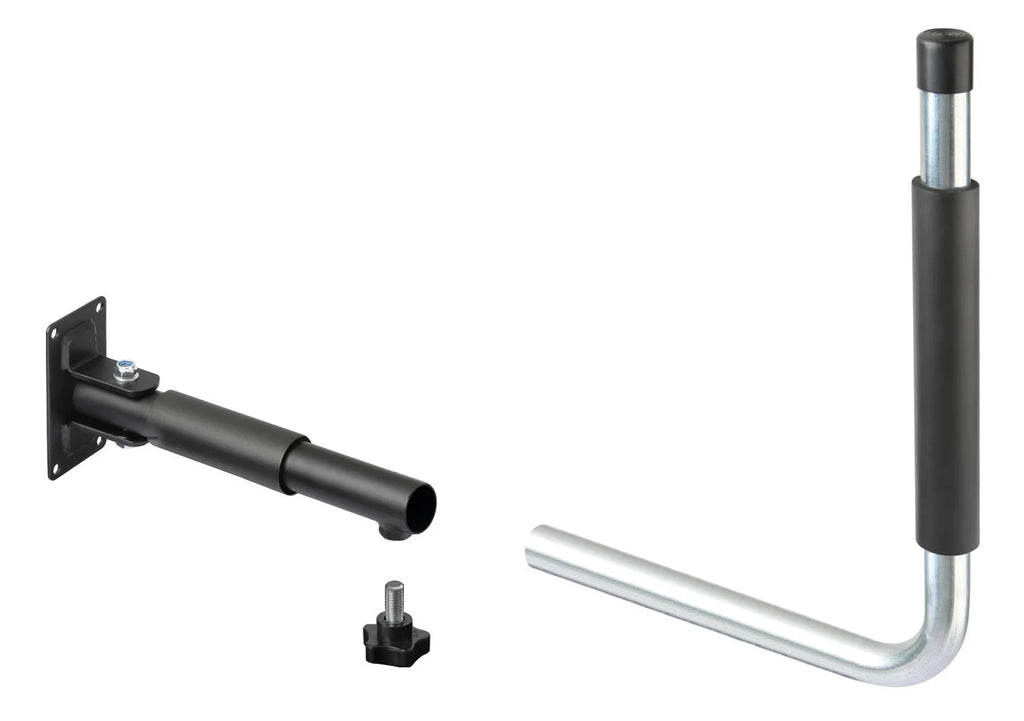 Coppia supporti da parete per box tetto - Tipo 1, laterale