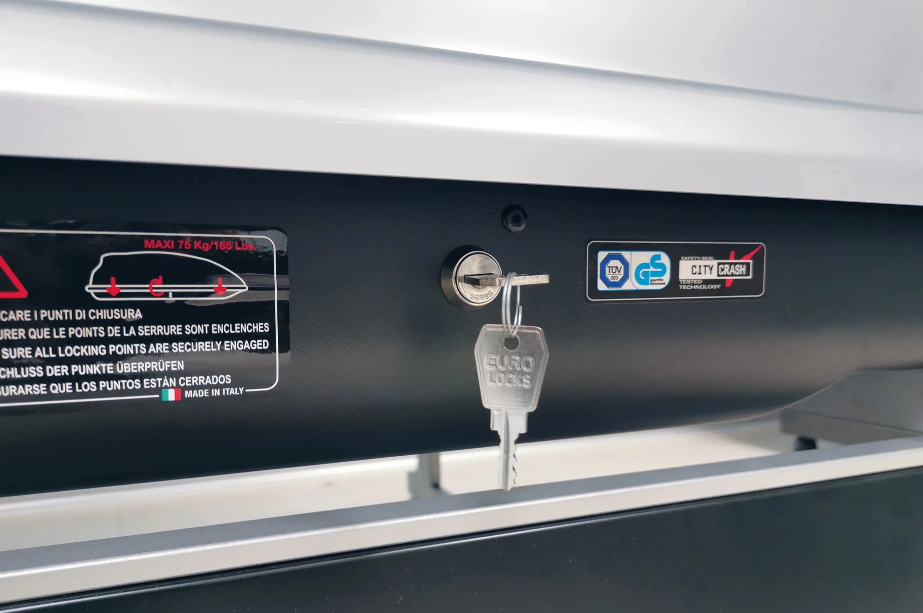 Chiave ricambio per box tetto Nordrive