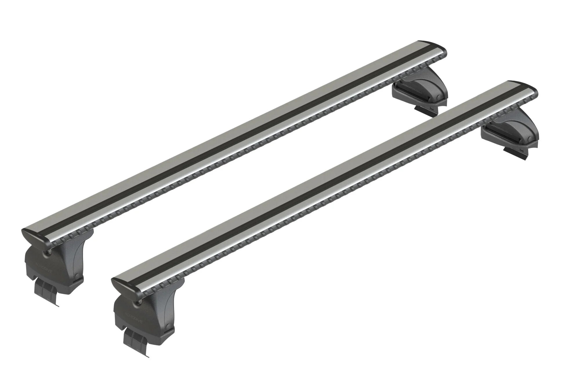 Silenzio, set completo barre portatutto in alluminio - XL - Evos LP - C205