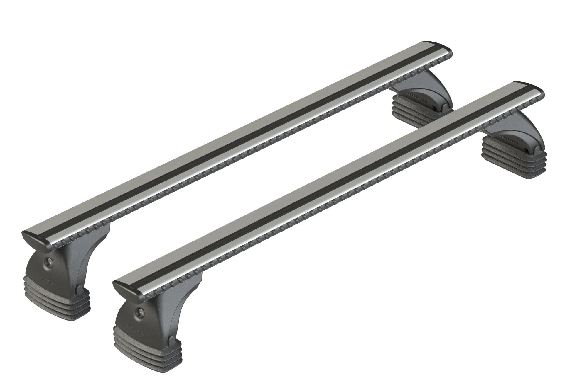 Silenzio, set completo barre portatutto in alluminio - S - Evos ST - C036