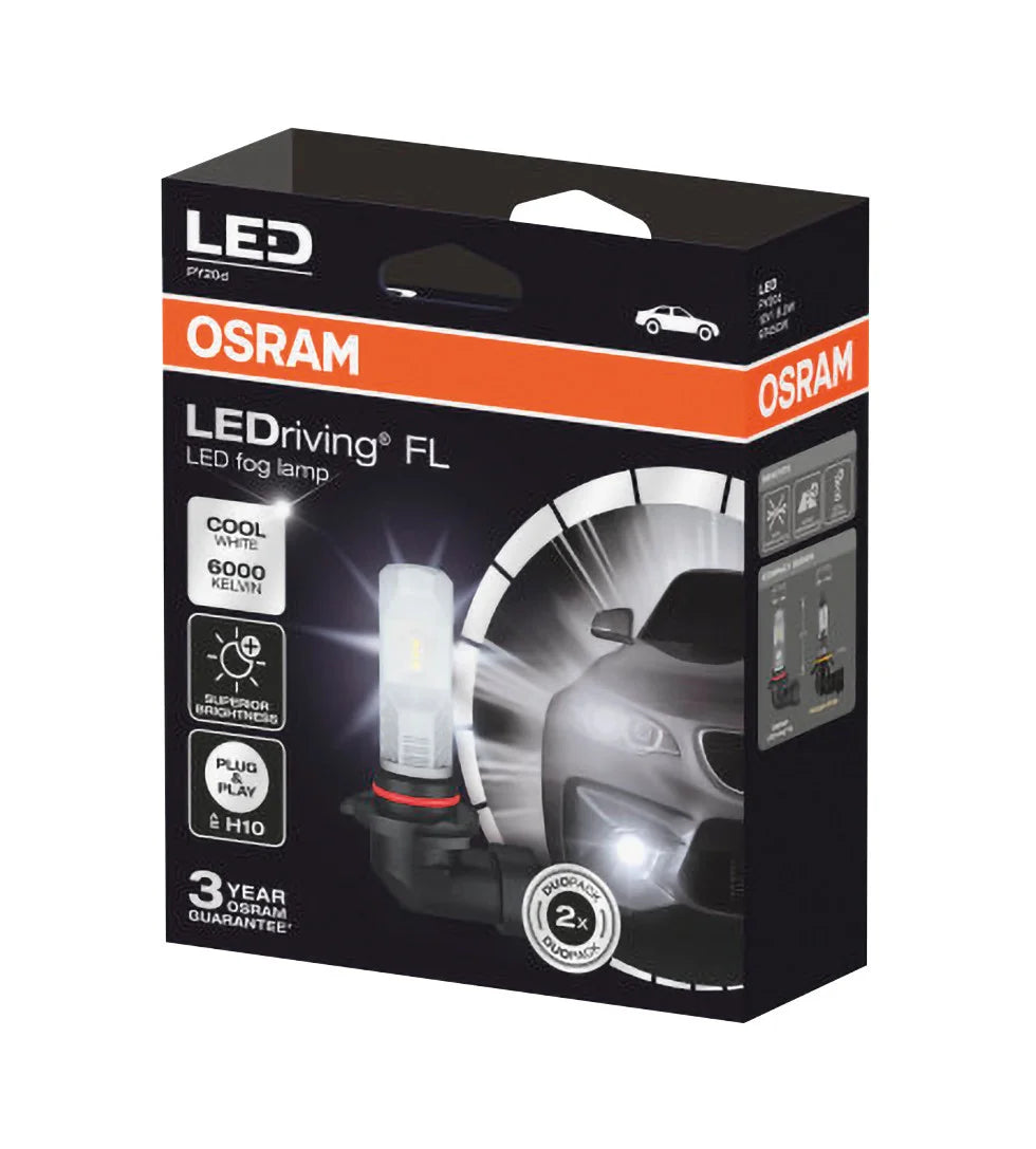 12V LEDriving FL - (H10) - 13W - PY20d - 2 pz  - Scatola