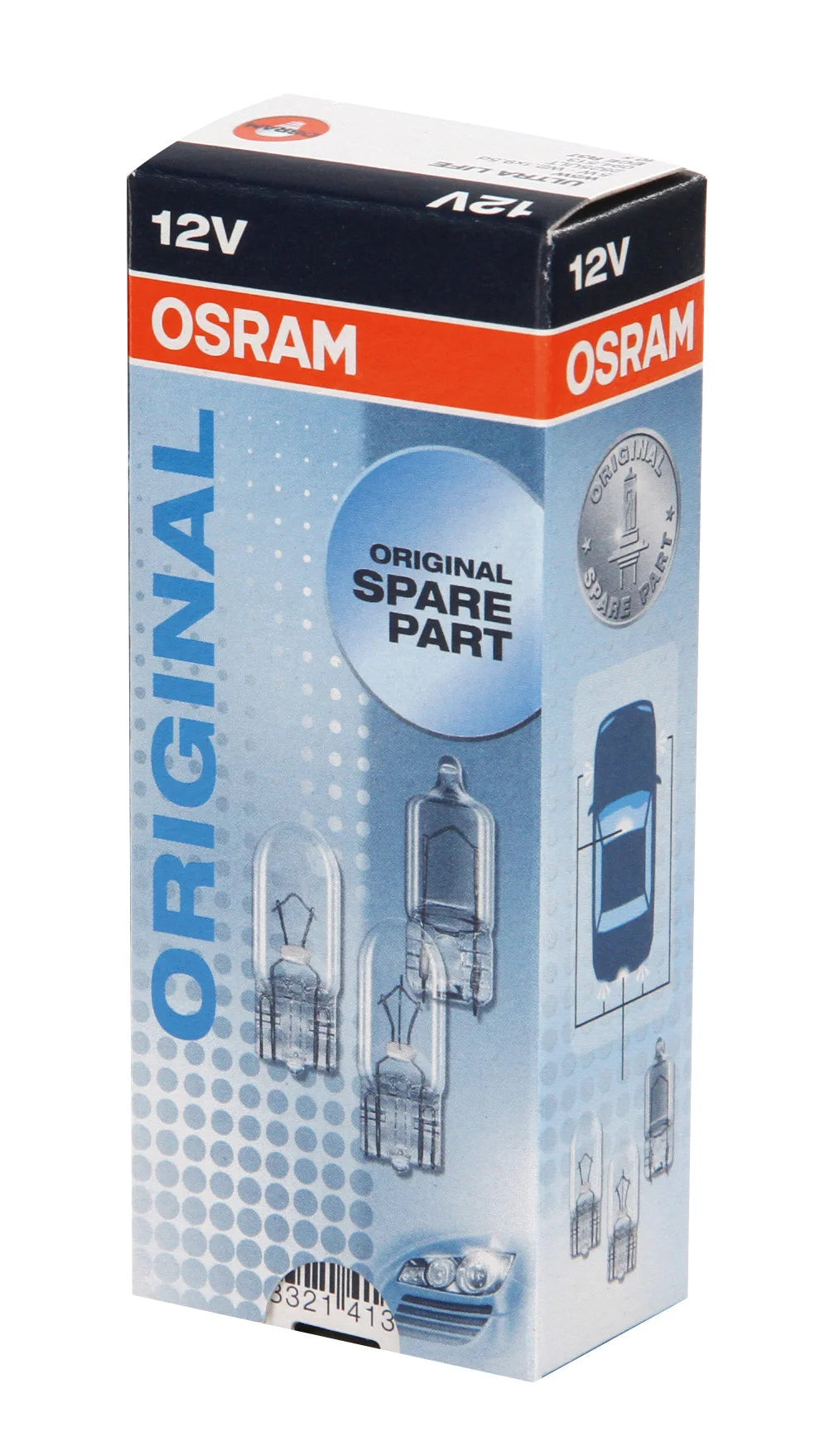 12V Ultra Life - W5W - 5W - W2,1x9,5d - 1 pz  - Sfuso [Confezione da 10]