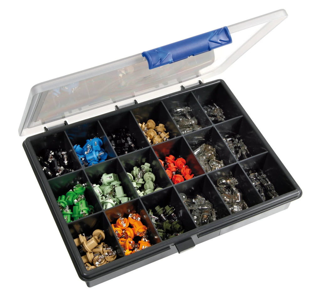 12V Miniwatt, box assortito 180 pz - 1 pz  - Scatola Plast.