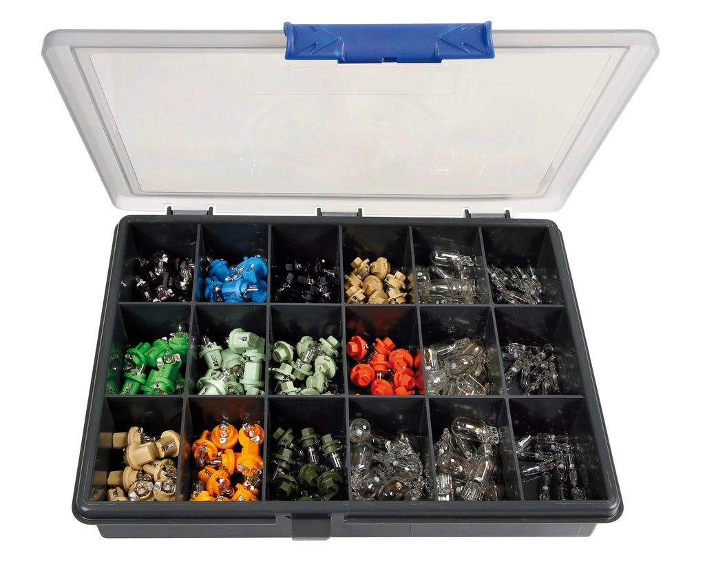 12V Miniwatt, box assortito 180 pz - 1 pz  - Scatola Plast.