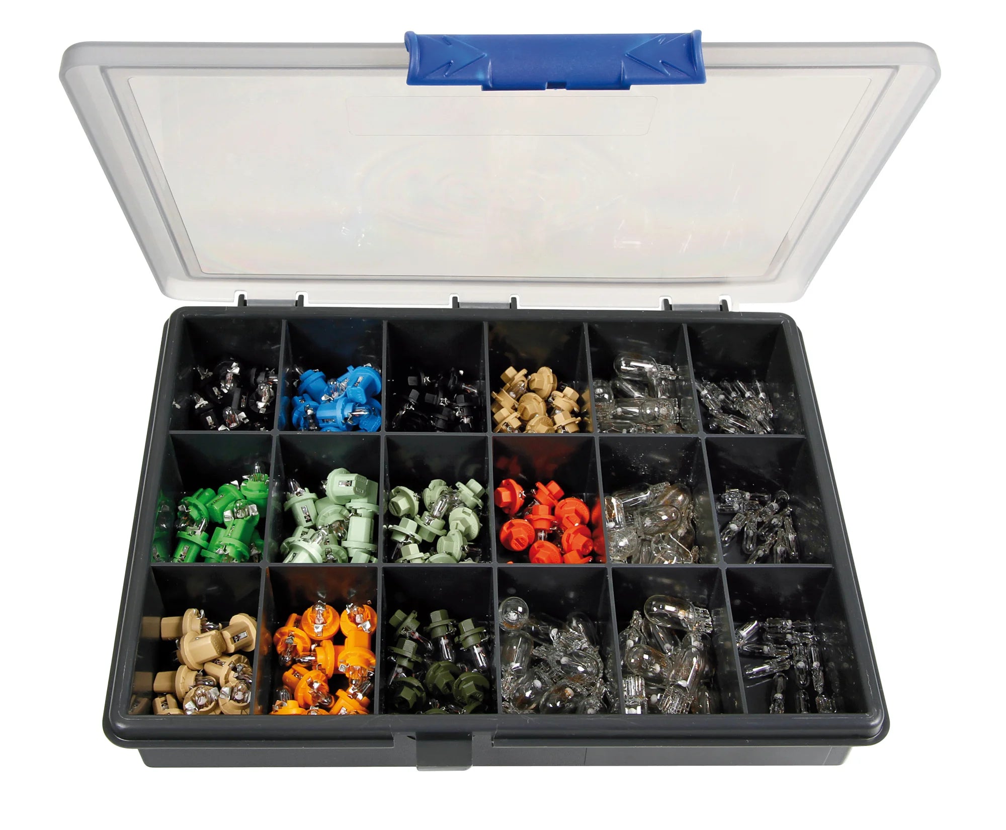 12V Miniwatt, box assortito 180 pz - 1 pz  - Scatola Plast.