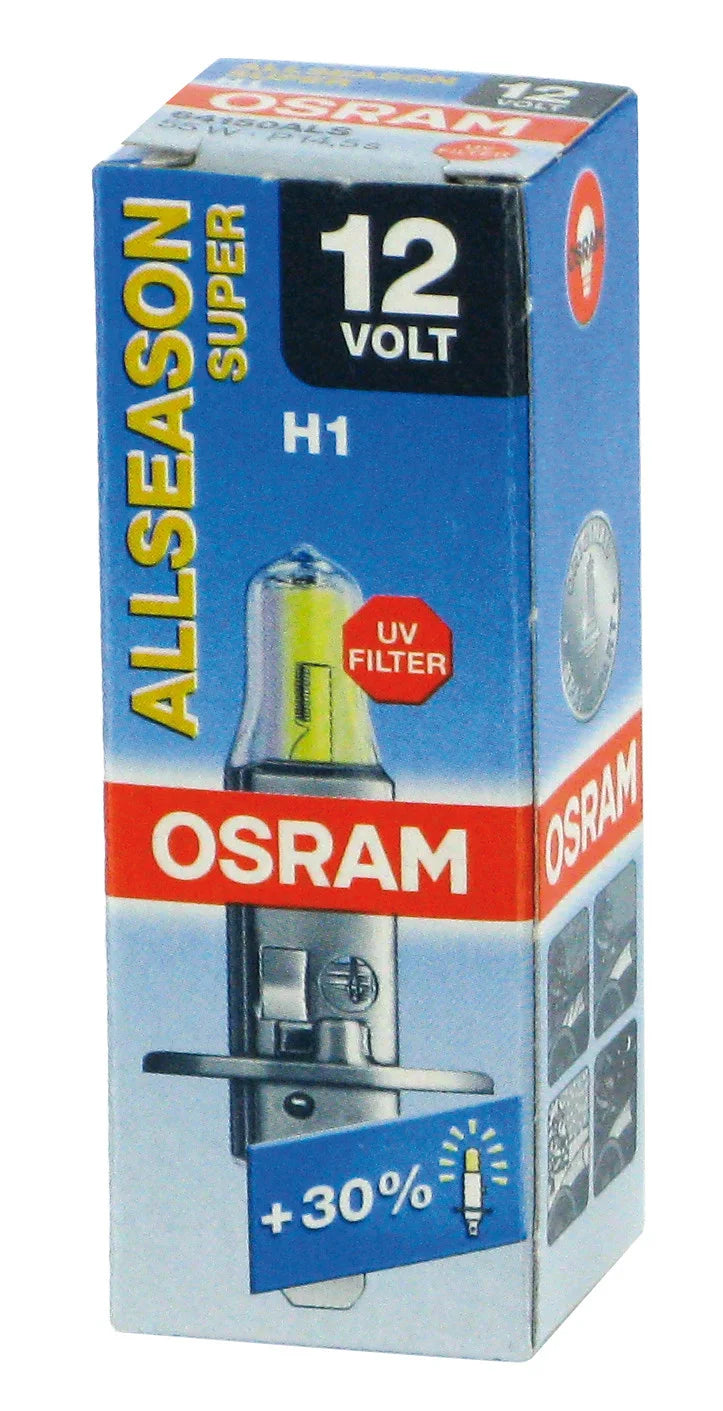12V All Season Super - H1 - 55W - P14,5s - 1 pz  - Scatola