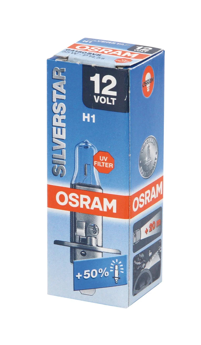 12V Silverstar - H1 - 55W - P14,5s - 1 pz  - Scatola