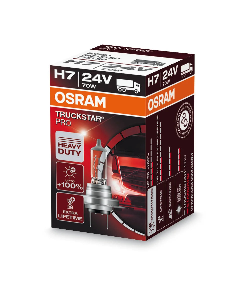 24V Truckstar Pro - H7 - 70W - PX26d - 1 pz  - Scatola