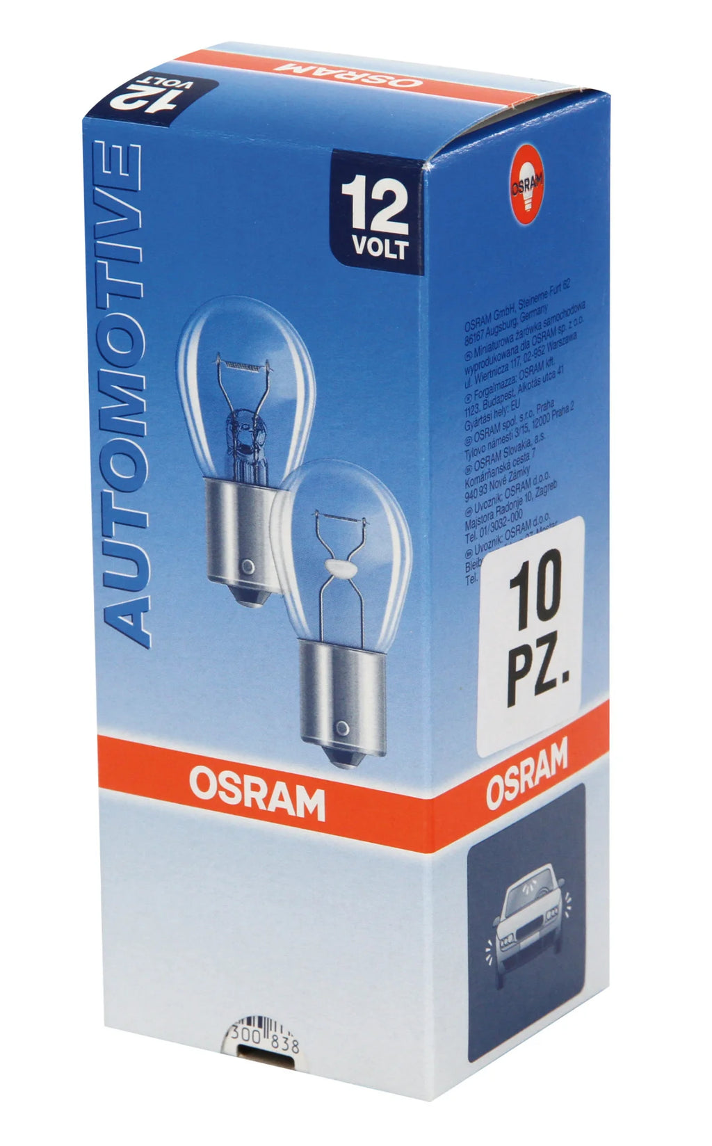 12V Original Line - P21/4W - 21/4W - BAZ15d - 1 pz  - Sfuso [Confezione da 10]