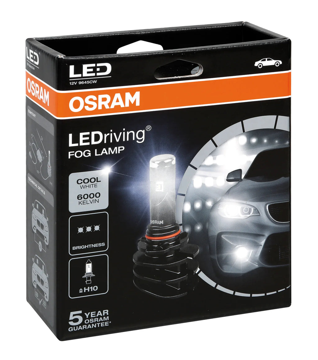 12V LEDriving Fog Lamp - (H10) - PY20d - 2 pz  - Scatola