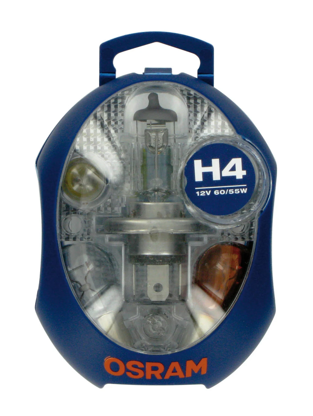 12V Kit Lampade di ricambio 12V - 1 pz  - Scatola Plast. - H4