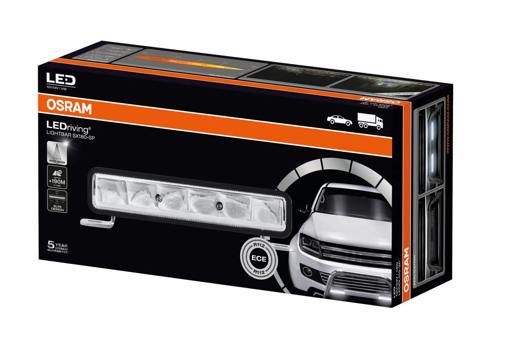 LEDriving Lightbar SX180-SP - 12/24V
