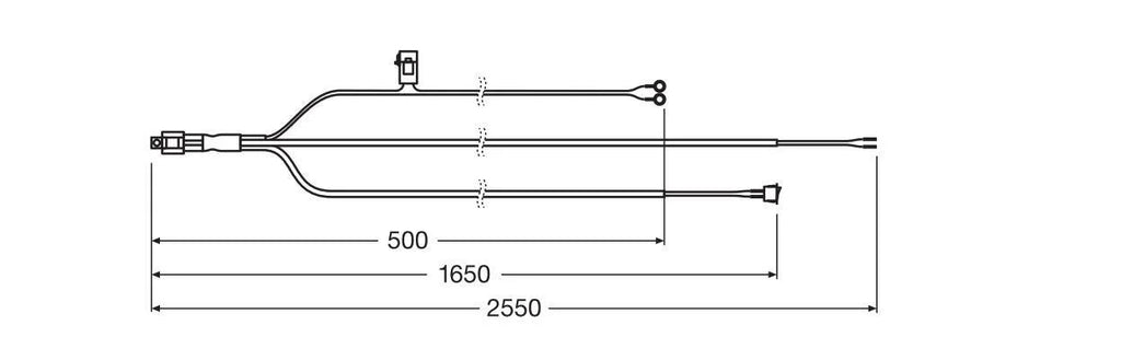 Wire Harness AX 1LS - 12V
