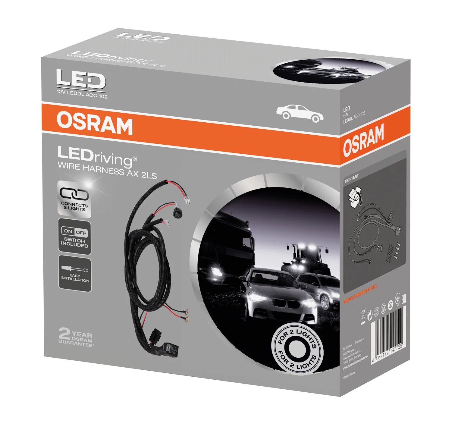 Wire Harness AX 2LS - 12V