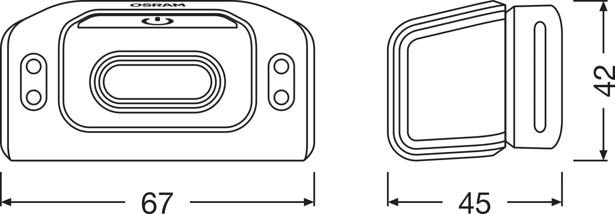 LEDinspect HEADTORCH250, torcia frontale LED