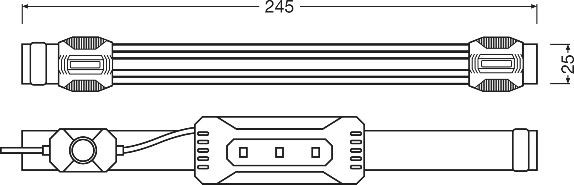 LEDinspect FLEXIBLE HEAD TORCH, torcia frontale flessibile