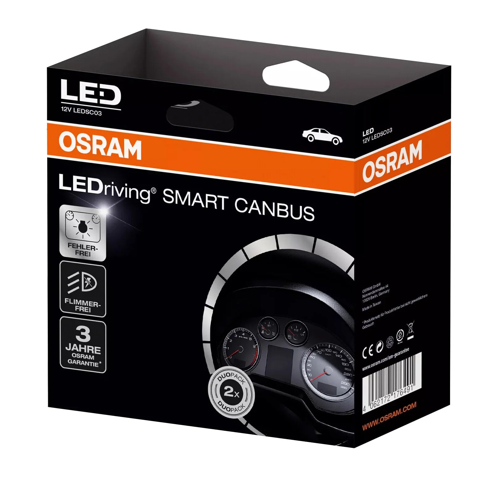 LEDriving SMART CANBUS - 12V - H7, 12W, BMW