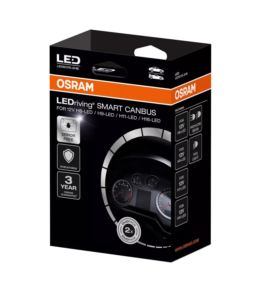 LEDriving SMART CANBUS - 12V - H8/H9/H11/H16, 15W, PGJ19-X