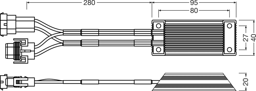 LEDriving SMART CANBUS - 12V - H8/H9/H11/H16, 15W, PGJ19-X