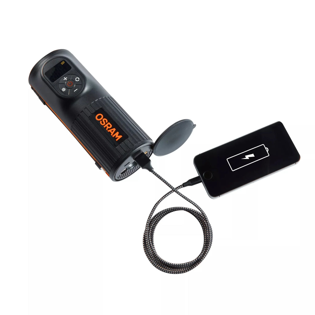 TYREinflate 2000, compressore digitale ricaricabile per pneumatici