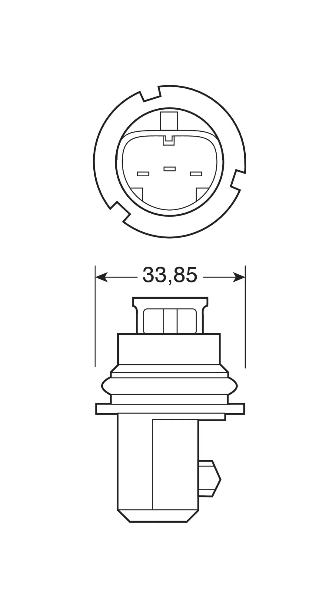 12V Lampada alogena Blu-Xe - HB1 9004 - 65/45W - P29t - 2 pz  - Scatola Plast.