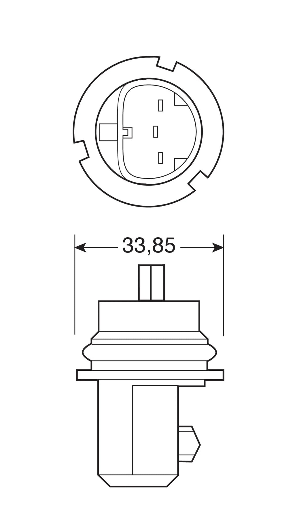 12V Original Line - HB5 - 60/55W - PX29t - 1 pz  - Scatola