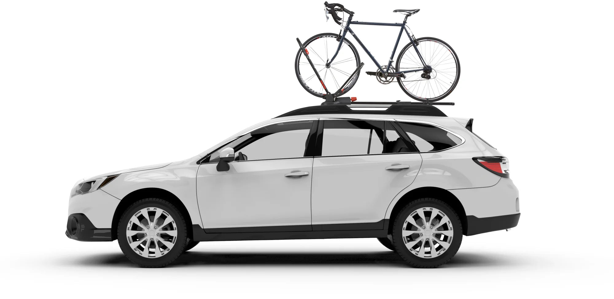 Frontloader, portabici da tetto con fissaggio ruota anteriore