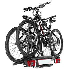 JustClick, portabiciclette per gancio traino - 2 bici