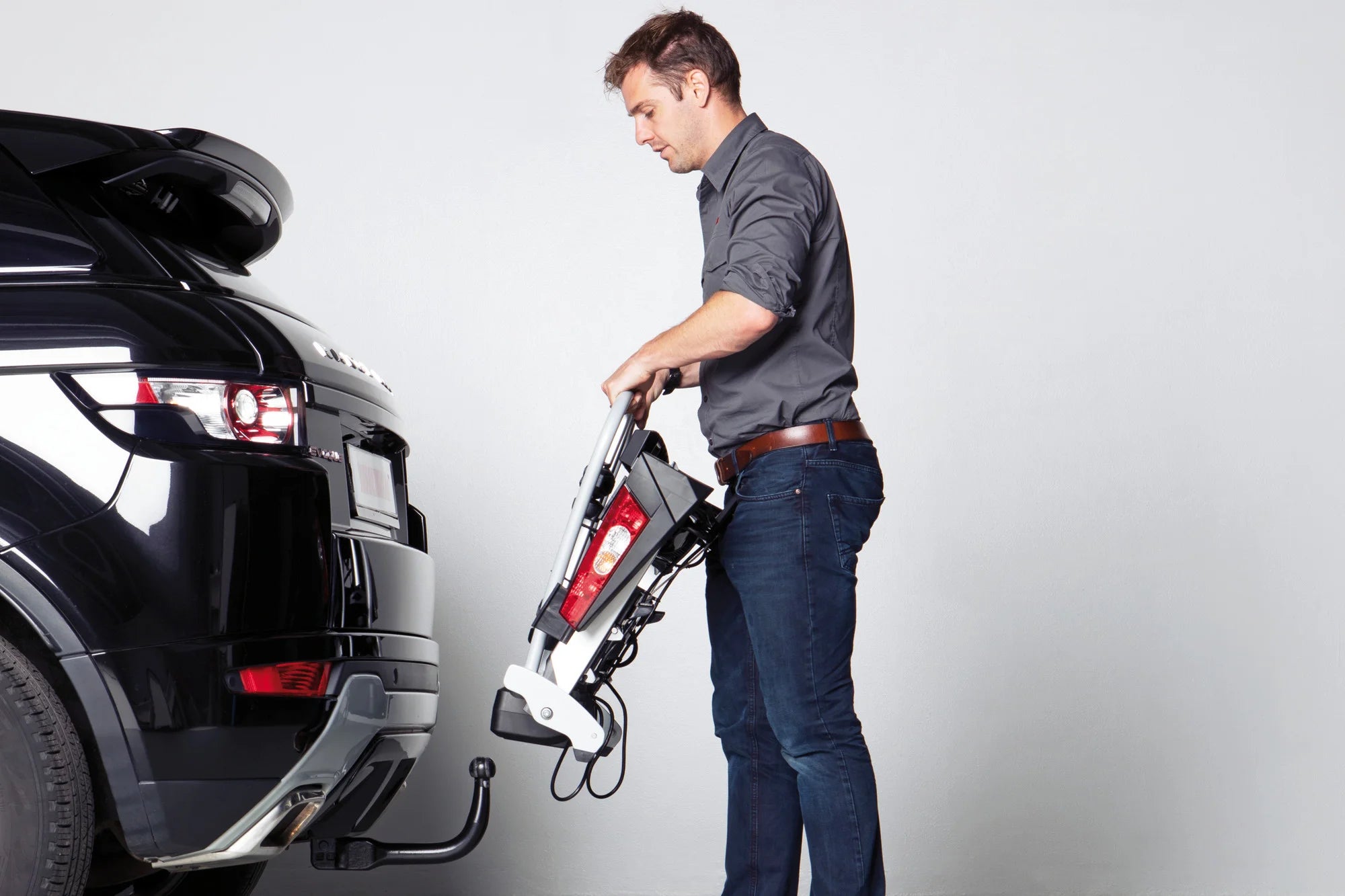 FoldClick, portabiciclette per gancio traino - 2 bici