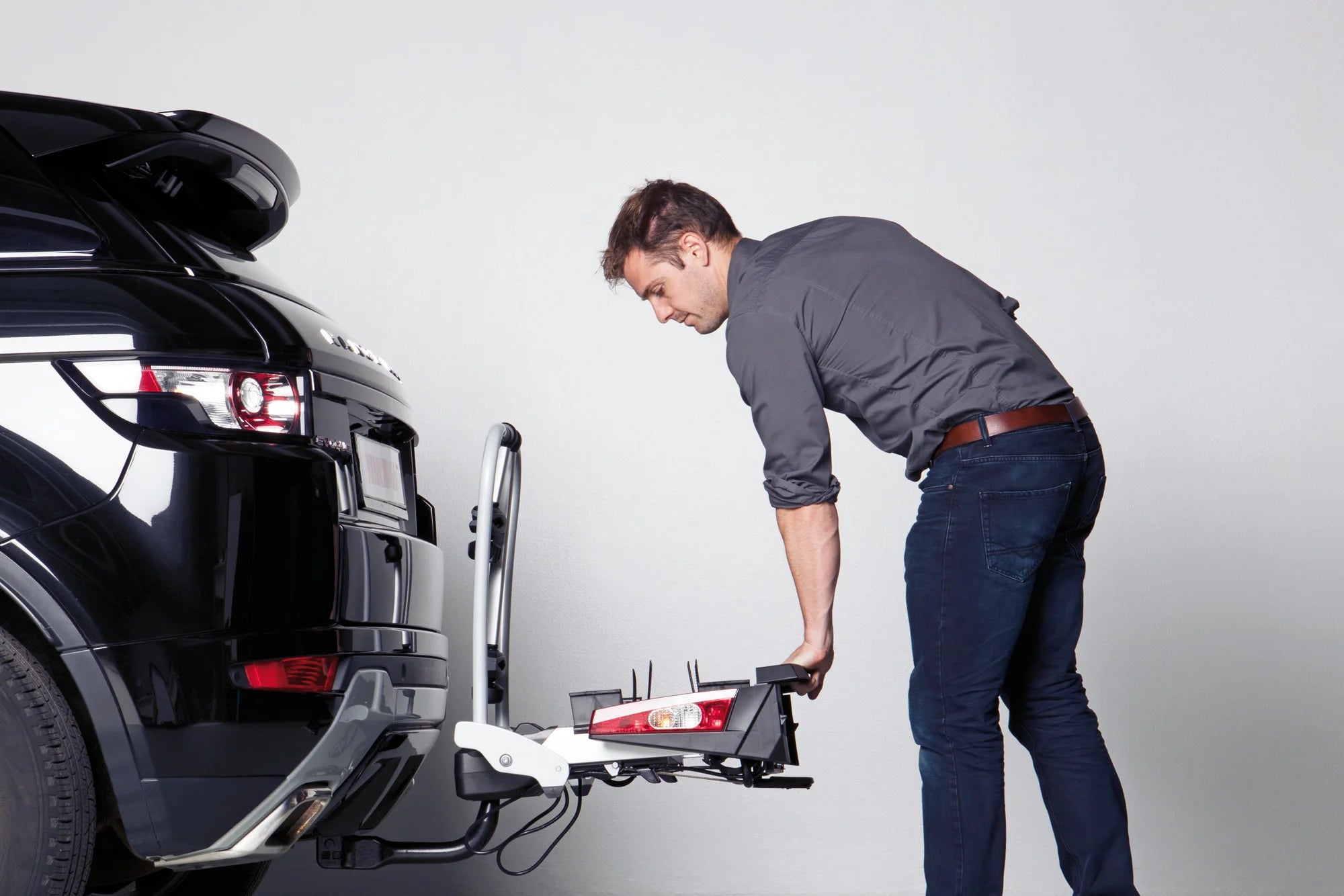 FoldClick, portabiciclette per gancio traino - 2 bici