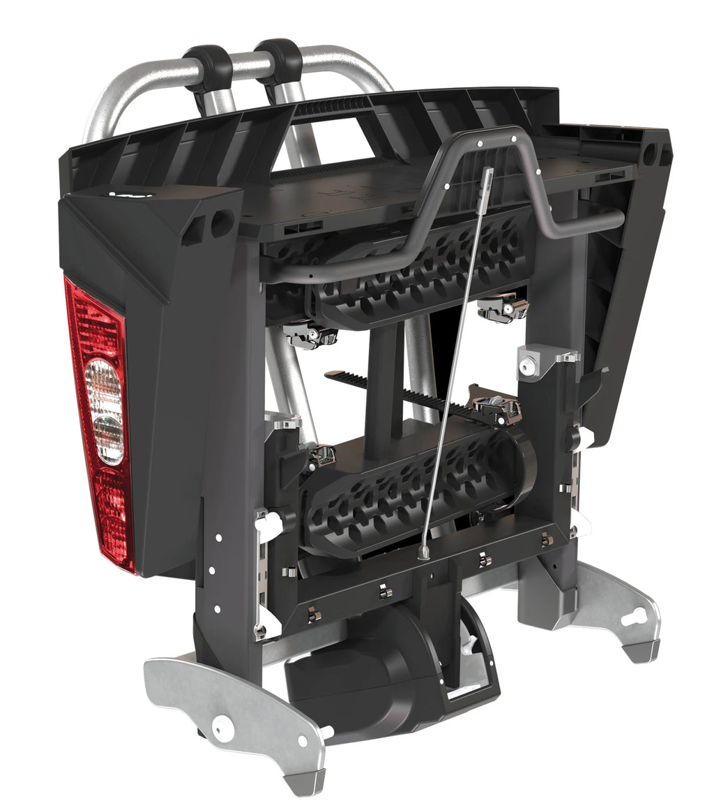 FoldClick, portabiciclette per gancio traino - 2 bici