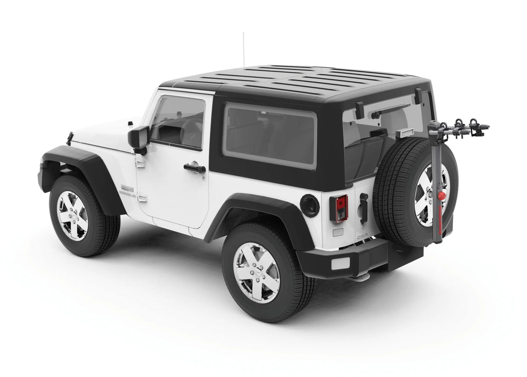 Spareride, portabici posteriore (2x), fissaggio alla ruota di scorta