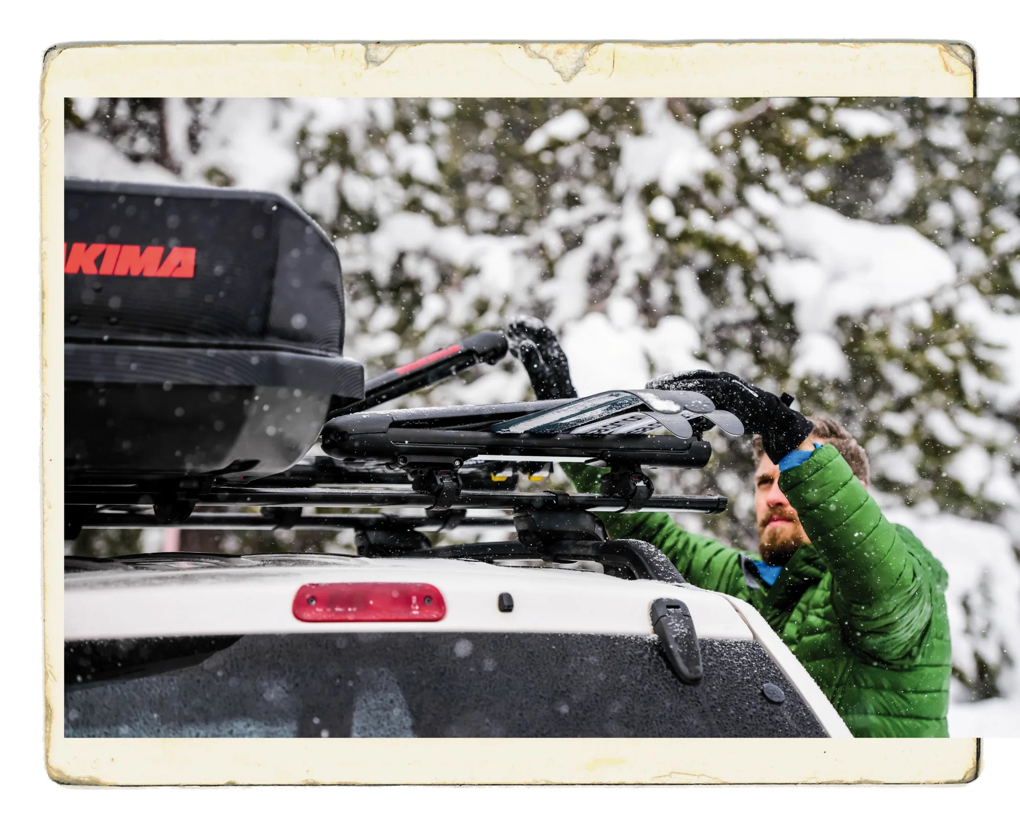 FatCat 4 Evo black, portasci per barre da tetto