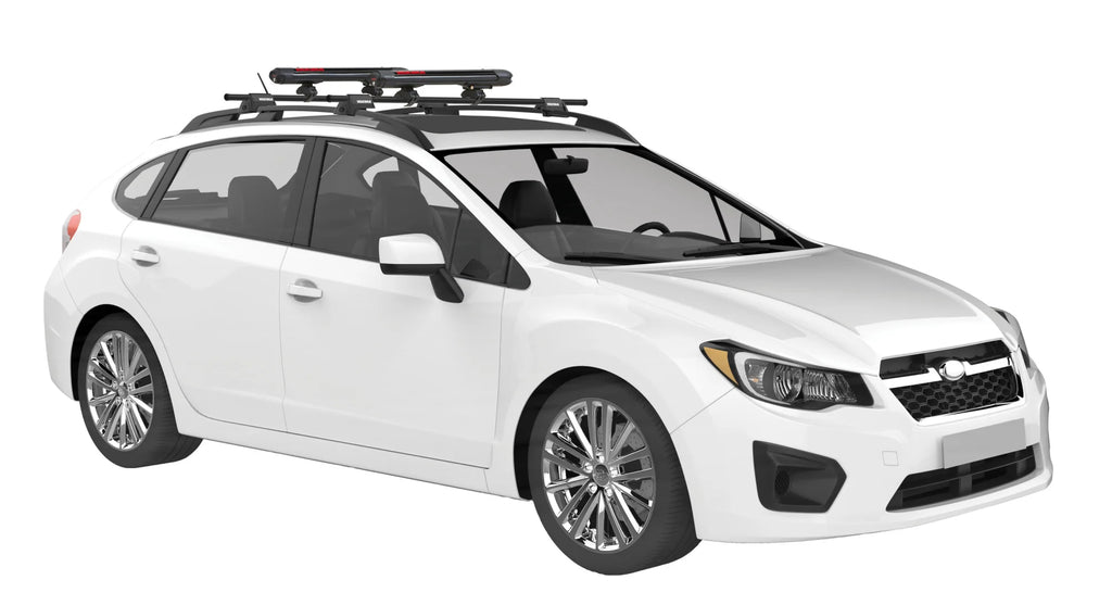 FatCat 4 Evo black, portasci per barre da tetto