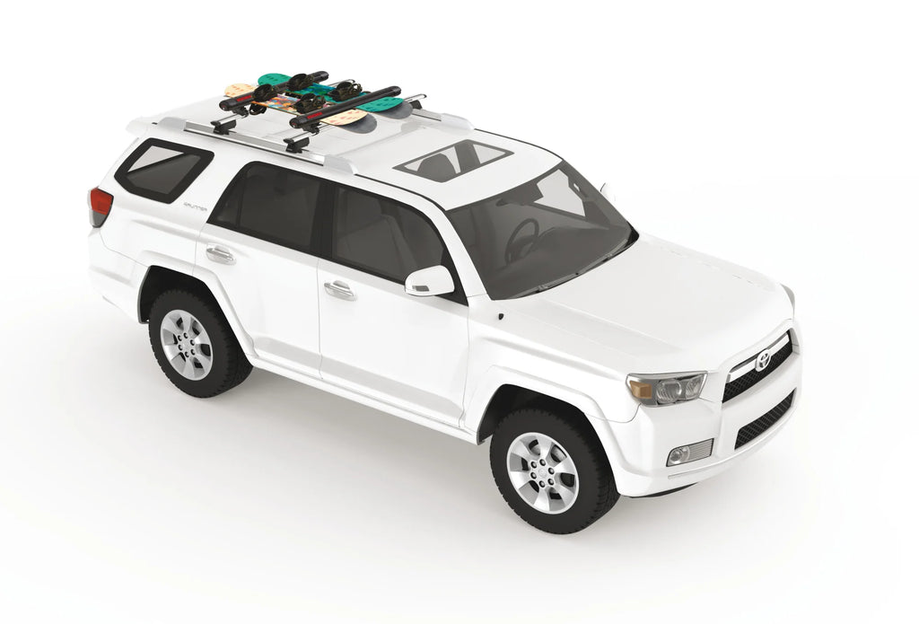 FatCat 6 Evo Black, portasci per barre da tetto