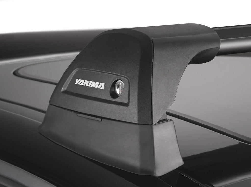 Flush Black Mixed, coppia barre portatutto telescopiche in alluminio - 80+85 cm