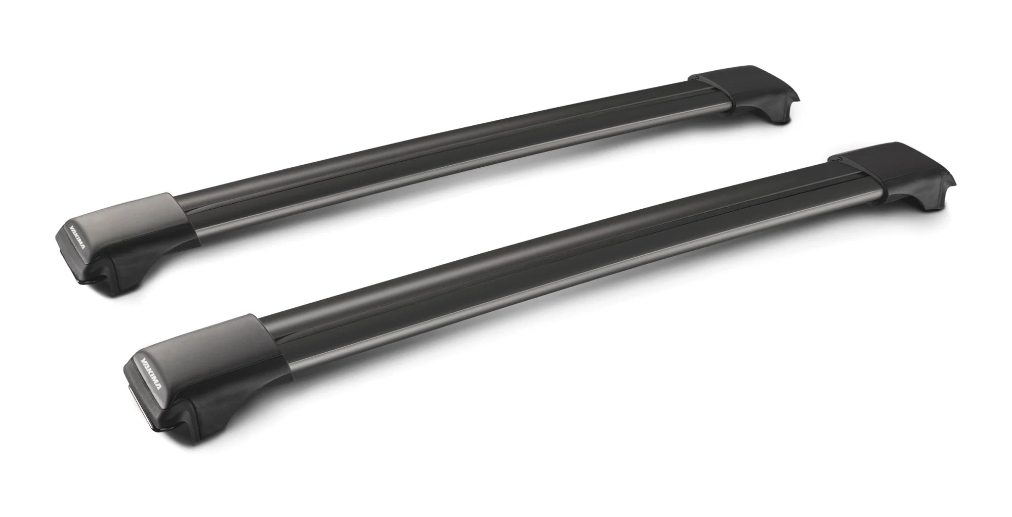 Rail Black, coppia barre portatutto in alluminio - 73 cm