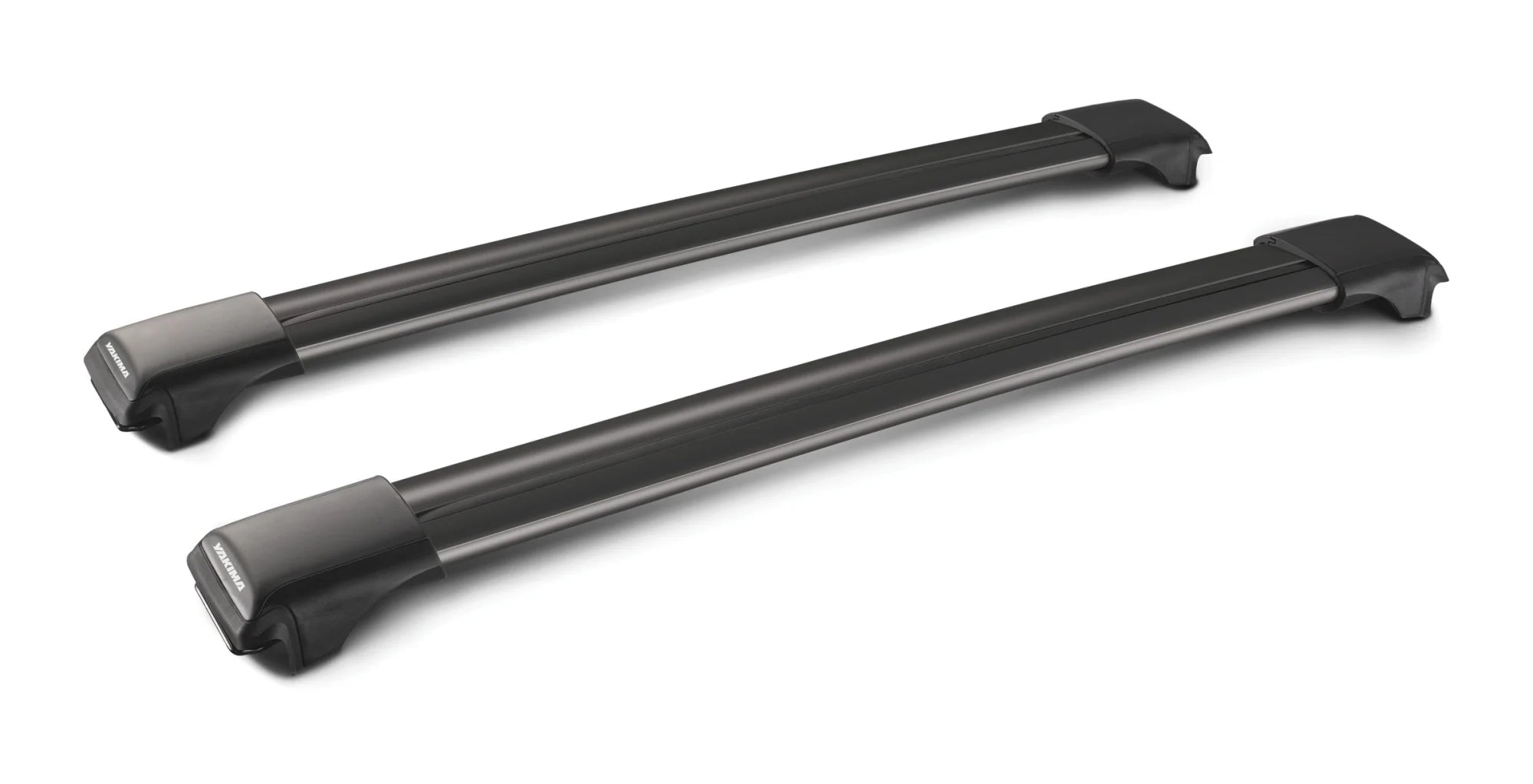Rail Black Mixed, coppia barre portatutto in alluminio - 91+97 cm