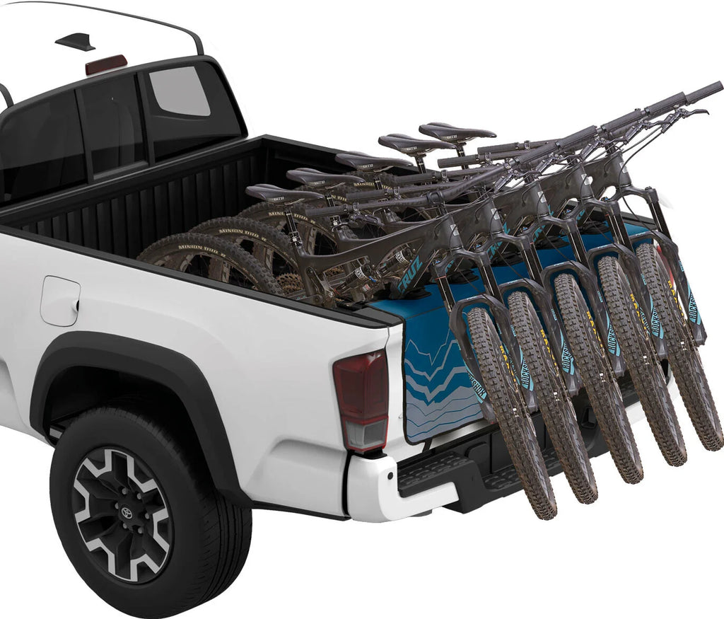 Gatekeeper Evo, portabici per sponda posteriore pick-up - Blu