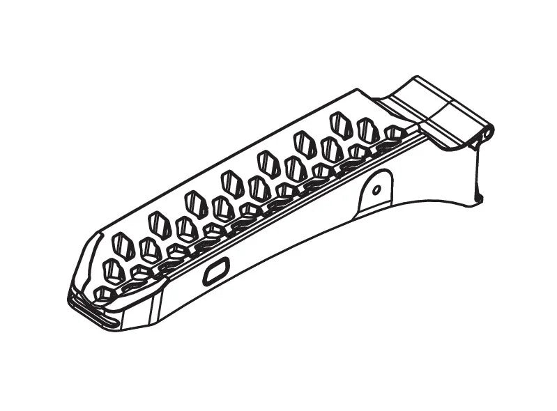 Base portaruota di ricambio per portabici FoldClick